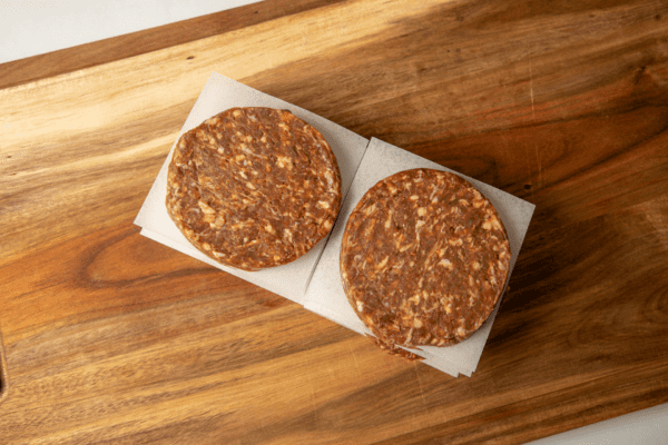 Hamburger Patties w/ Bacon